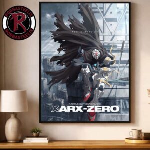 Gundam Mobile Suit Gundam RG Xarx Zero New Series Rewrite The Future Poster Decor Canvas