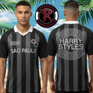 Harry Styles Sao Paulo Brazil Event Merch Together Together Tour 2026 At Estadio MorumBis On July 17 2026 Polo Shirt