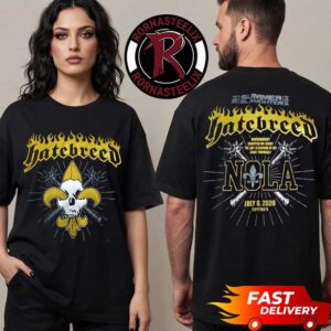 Hatebreed The Summer Slaughter Tour 2026 New Orleans Louisiana Event Tee At Tipitina’s Uptown On July 9 2026 Unisex T Shirt Two Sided
