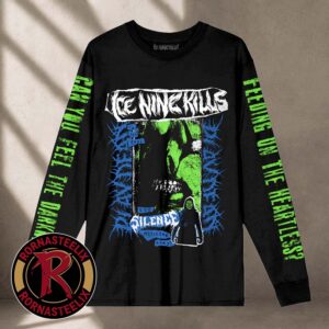 Ice Nine Kills Can You Feel The Silence Black Long Sleeve T-Shirt Silence Of The Lambs Horror Merch