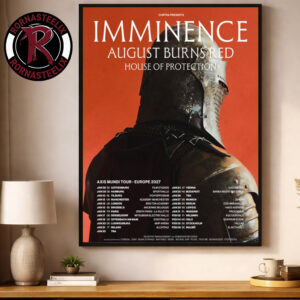 Imminence Band Axis Mundi Tour Europe 2027 Schedule Tour Dates Poster Decor Canvas