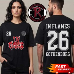 In Flames EU Summer Tour Collection 2026 Gothenburg Soccer Unisex T Shirt Two Sided