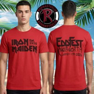 Iron Maiden EddFest 2026 Exclusive Tee Run For Your Lives 2026 At Knebworth On July 10 11 2026 Unisex T Shirt