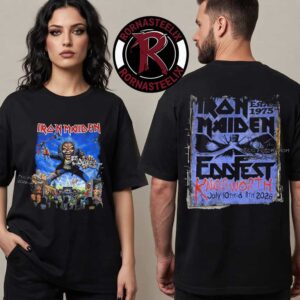 Iron Maiden Run For Your Lives Eddfest 2026 Tee At Knebworth Hertfordshire 2 Nights On July 10 11 2026 Unisex T Shirt Two Sided