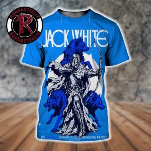 Jack White New Haven Show 2026 Poster Tonight At College Street Music Hall On July 18 2026 New Haven CT All Over Print Shirt