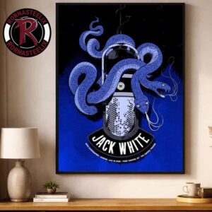 Jack White Port Chester New York 2026 Show At The Capitol Theatre On July 19 2026 Poster Decor Canvas