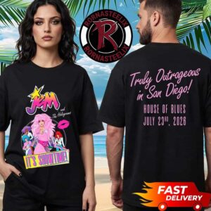 Jem And The Holograms Truly Outrageous A Jem Themed Drag Show At House Of Blues On July 23 2026 San Diego California Unisex T Shirt Two Sided