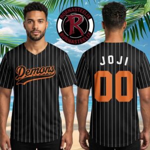 Joji Solaris Tour 2026 Merch Demons Joji 00 Baseball Jersey