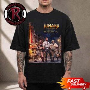 Jumanji Open World 2026 Movie Art By Chrispy In Theaters December 25 2026 Unisex T Shirt