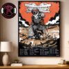Ella Langley The Dandelion Tour 2026 Gilford NH Event Poster Show At BankNH Pavilion On July 30 2026 Poster Decor Canvas