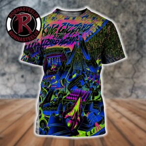 King Gizzard And The Lizard Wizard Forest Hills 2026 Event Poster At Forest Hills Stadium On August 20 23 2026 All Over Print Shirt