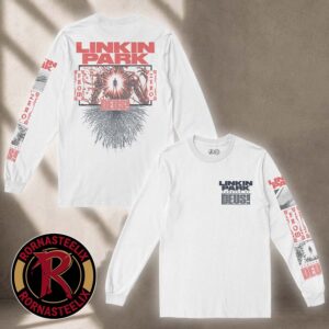 Linkin Park x Deus Ex Machina Powered By White Long Sleeve T-Shirt Official Merchandise