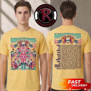 Lollapalooza Festival Chicago 2026 Exclusive Merchandise Poster Lineup At Grant Park Chicago On July 30–Aug 2 2026 Unisex T Shirt Two Sided