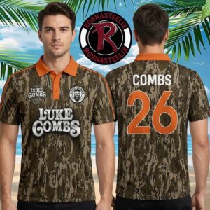 Luke Combs Europe & UK Tour 2026 My Kinda Saturday Night Exclusive Polo Shirt