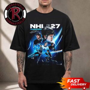 Macklin Celebrini NHL 27 Deluxe Edition Cover Art Unisex T Shirt