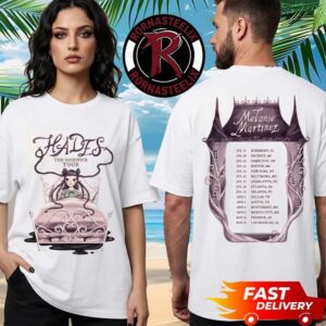 Melanie Martinez Hades The Sacrifice Tour 2026 Merch Tee Schedule Tour Dates On July And August 2026 Unisex T Shirt Two Sided