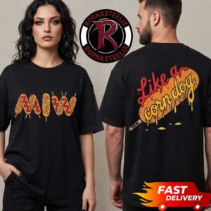 Motionless In White Exclusive Tee Like A Corn Dog The Sweat And Blood Tour 2026 At BankNH Pavilion On July 16 2026 Unisex T Shirt Two Sided