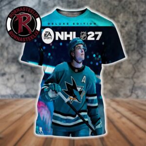 NHL 27 Macklin Celebrini Youngest NHL Cover Athlete In History All Over Print Shirt
