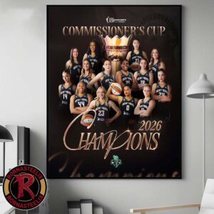 New York Liberty Historic Run To The 2026 WNBA Commissioner’s Cup Champions Celebratory Memorabilia Home Decor Poster Canvas