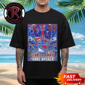 New York Rangers vs Tampa Bay Lightning NHL 2026 2027 On October 1 2026 At Madison Square Garden NY Unisex T Shirt