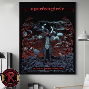 Official A Perfect Circle Concert Poster Zitadelle Spandau Berlin Germany July 1 2026 Live Event Home Decor Poster Canvas