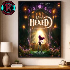 Official Poster For Disney Hexed Walt Disney Animations Only In Theaters November 25 2026 Wall Decor Poster Canvas