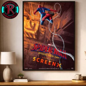 Official Poster For Spider-Man Brand New Day In Theaters On July 31 2026 Poster Canvas