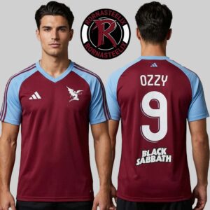 Ozzy Osbourne x Mora Serigrafia Rosario Black Sabbath Tribute To Legend Football Jersey