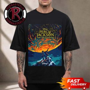 Percy Jackson And The Olympians Season 3 Disney Plus Exclusive SDCC Art Premiering On November 20 2026 Unisex T Shirt