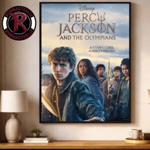Percy Jackson And The Olympians Season 3 Premieres November 20 On Disney Pus Poster Decor Canvas
