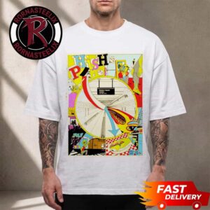 Phish Band New York NY Venue Poster Five Nights at Madison Square Garden On July 22 To 29 2026 Art By Stella Murphy Unisex T Shirt