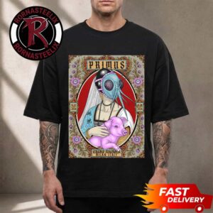 Primus Band Milan Italy 2026 Event Poster 2 Nights At Circolo Magnolia On July 31 and August 1 2026 Unisex T Shirt