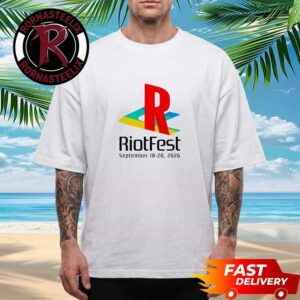 Riot Fest 2026 Official Logo On September 18 20 2026 Unisex T Shirt
