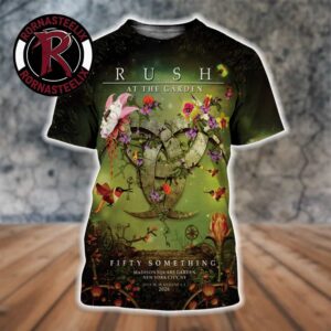 Rush Band At The Garden Event Poster Fifty Something 2026 At Madison Square Garden On July 28 30 And August 1 3 2026 All Over Print Shirt