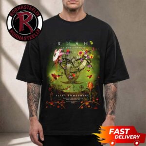 Rush Band At The Garden Event Poster Fifty Something 2026 At Madison Square Garden On July 28 30 And August 1 3 2026 Unisex T Shirt