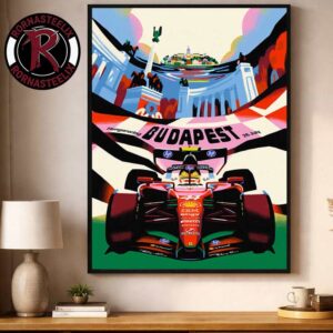 Scuderia Ferrari HP Formula 1 Hungaroring Budapest Grand Prix On July 26 2026 Cover Art By Marta Signori Poster Decor Canvas