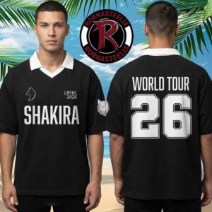 Shakira Las Mujeres Ya No Lloran World Tour 2026 At TD Garden Boston MA On July 10 11 2026 Polo Shirt