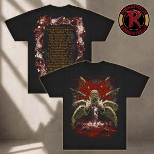 Signs Of The Swarm Official Live Tour Graphic Black T-Shirt