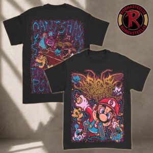 Signs Of The Swarm SM Galaxy Gas Cosmic Horror Graphic Black T-Shirt