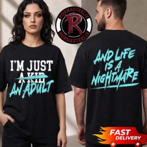 Simple Plan Bigger Than You Think Tour 2026 The Sequel Exclusive Tee I’m Just A Kid An Adult And Life Is A Nightmare Unisex T Shirt Two Sided