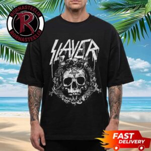Slayer Band New Merch Summer 2026 Rib Skull Unisex T Shirt