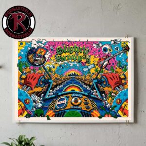 Slightly Stoopid Road Trippin Tour 2026 Chicago IL Event Poster At The Salt Shed On July 26 2026 Poster Decor Canvas