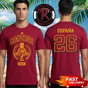 Spain National Team Champions FIFA World Cup 2026 Tournament Campeones Espana 26 Unisex T Shirt Two Sided