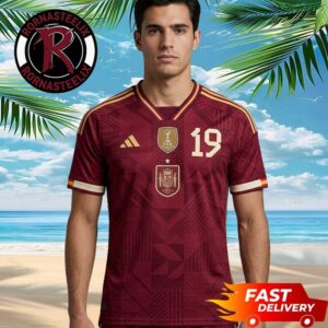Spain National Team New Kit Football Jersey FIFA World Cup 2026 Champions