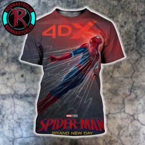 Spider-Man Brand New Day 4DX Movie Poster In Theaters On July 31 2026 All Over Print Shirt