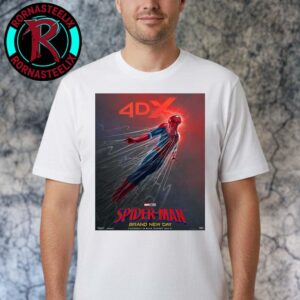Spider-Man Brand New Day 4DX Movie Poster In Theaters On July 31 2026 Vintage T-Shirt