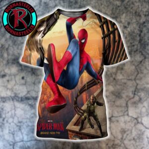 Spider-Man Brand New Day Movie Poster Marvel Studio Exclusively In Movie Theaters July 31 2026 All Over Print Shirt