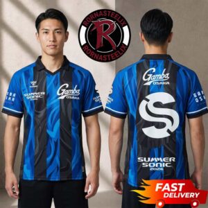 Summer Sonic 2026 25th Anniversary Gamba Osaka Exclusive Merchandise Football Polo Jersey