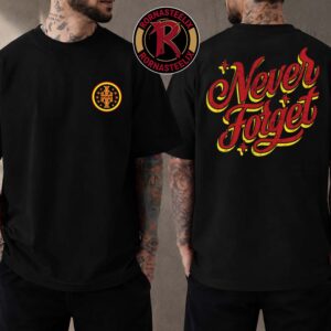 Take That The Circus Live 2026 Never Forget Black T-Shirt Official Merchandise