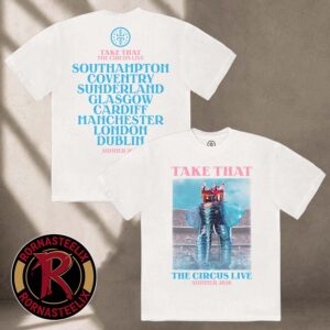 Take That The Circus Live Summer 2026 Admat T-Shirt Official Merchandise